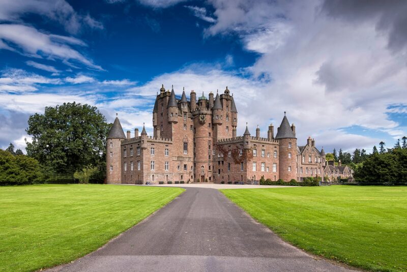 Glamis Castle in Scotland