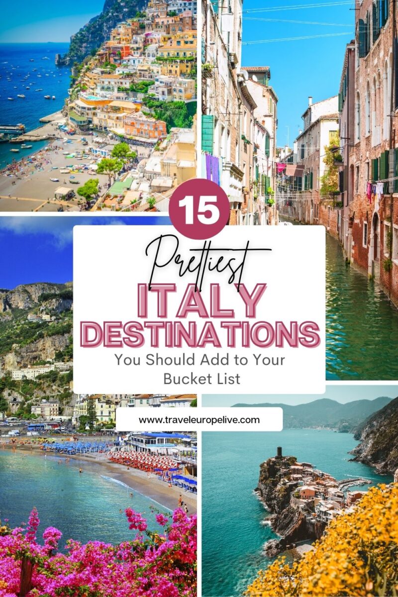15 must-see places in Italy