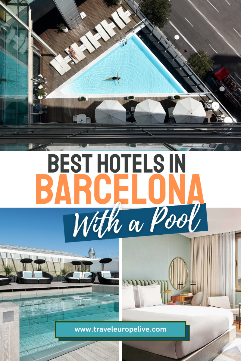 Best Hotels in Barcelona With Pools